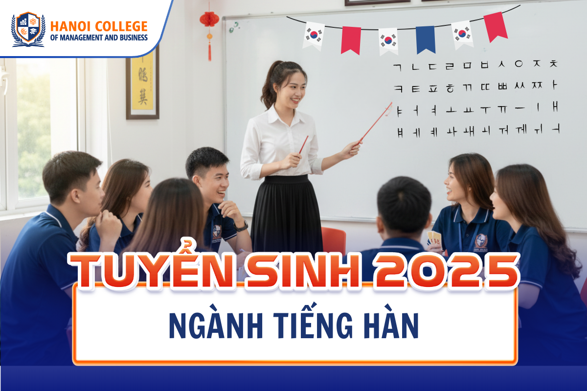 Thông tin tuyển sinh ngành Tiếng Hàn hệ Cao đẳng Chính quy 2025