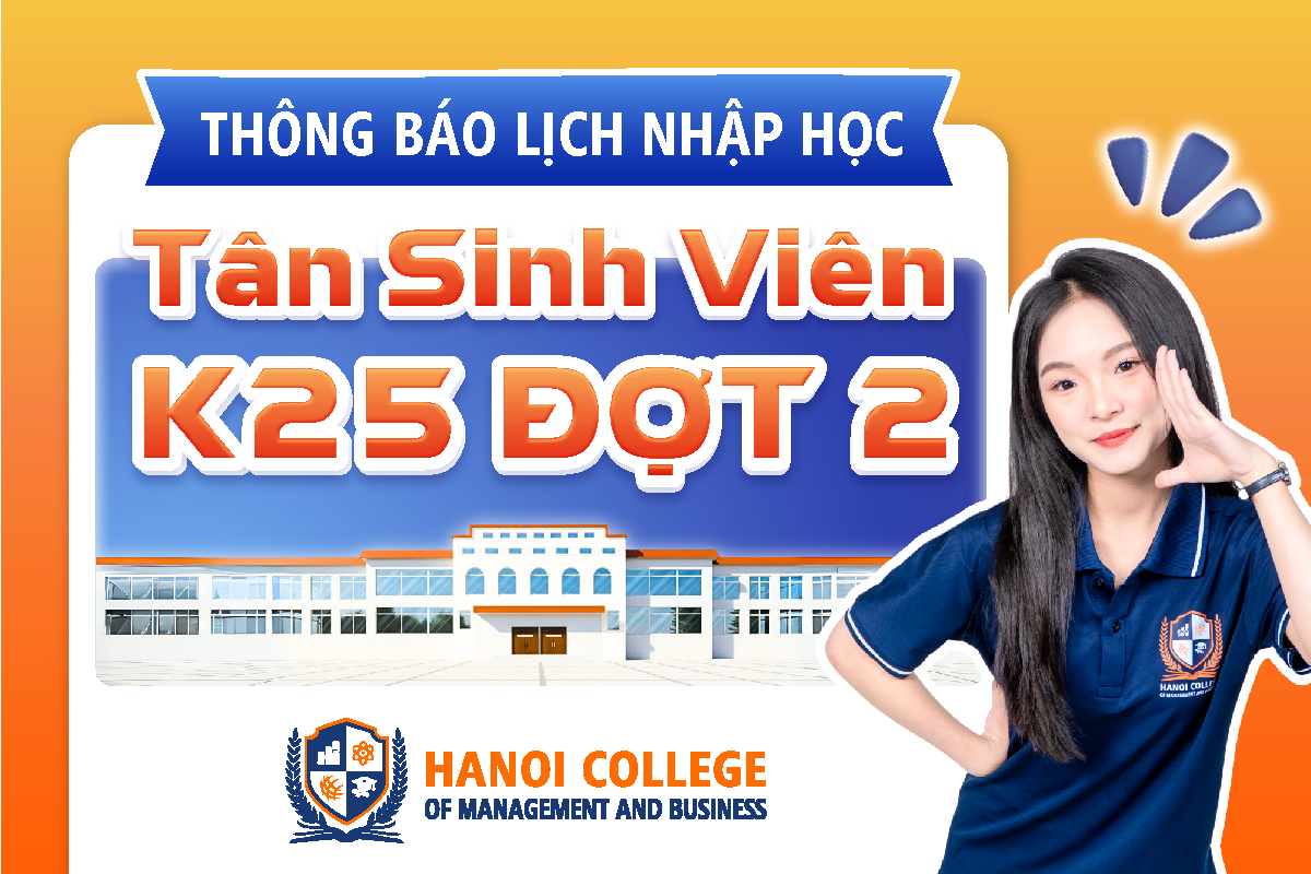 Thông báo lịch nhập học Tân sinh viên đợt 2