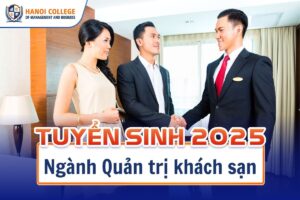 Tuyển sinh Cao đẳng Quản trị khách sạn 2025